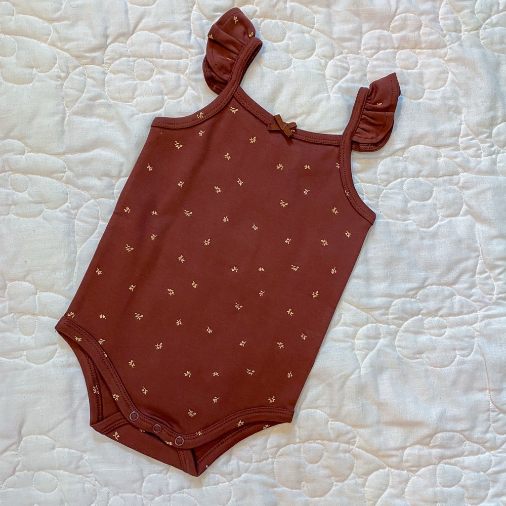 Jamie Kay NWT Maroon Onesie